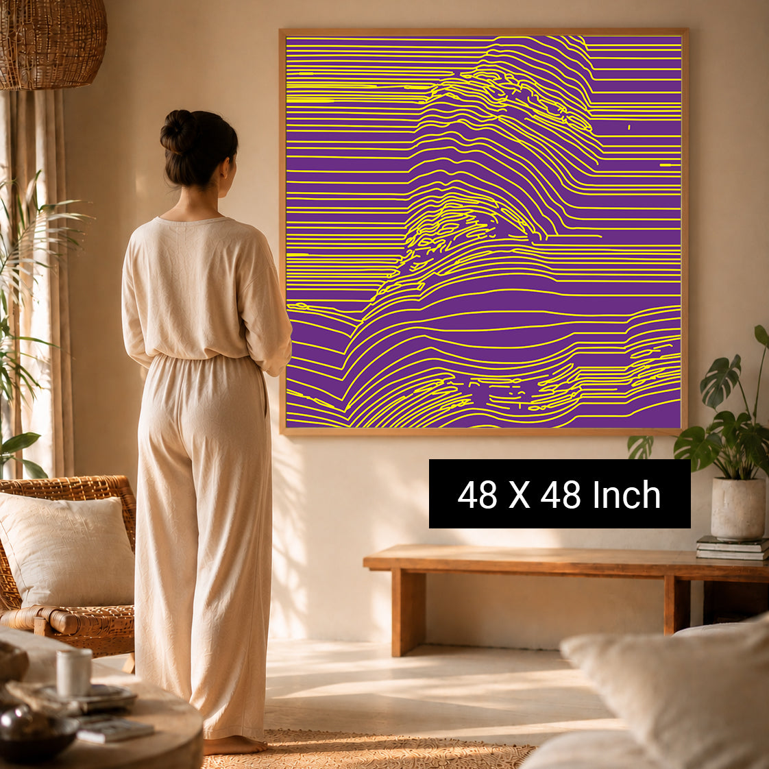 stress reducing artwork for mindful and balanced living spaces