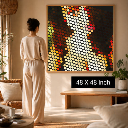 spiritual home canvas art for peaceful atmosphere and meditation inspired decor