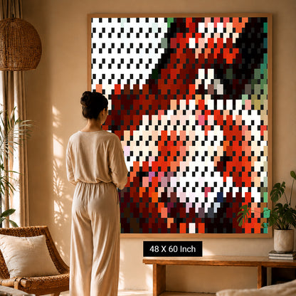 modern meditation wall art for calming interiors