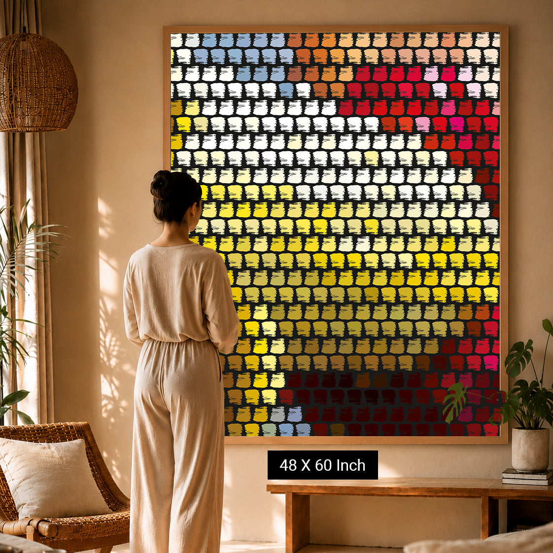 Stress relief artwork for bedroom decor
