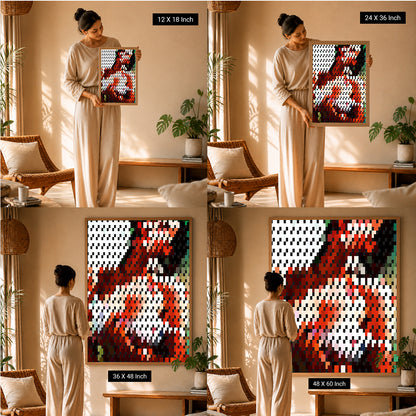 peaceful art prints for yoga and wellness studios