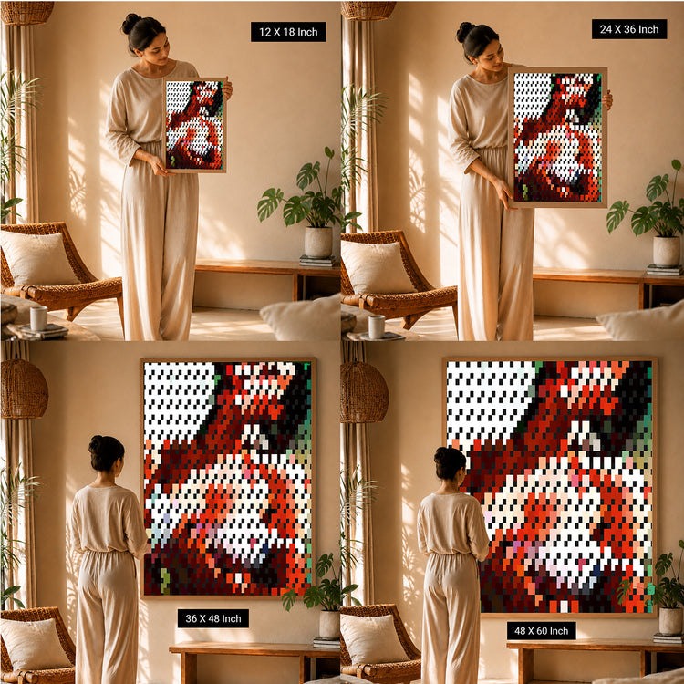 Whisper of Elegance – Modern Abstract Wall Art - Ilu Art Therapy
