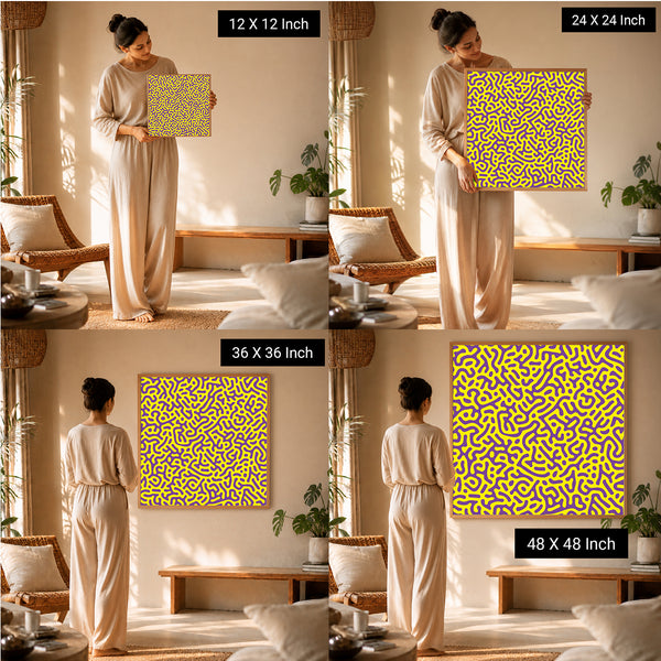 serene abstract wall prints for calming homes