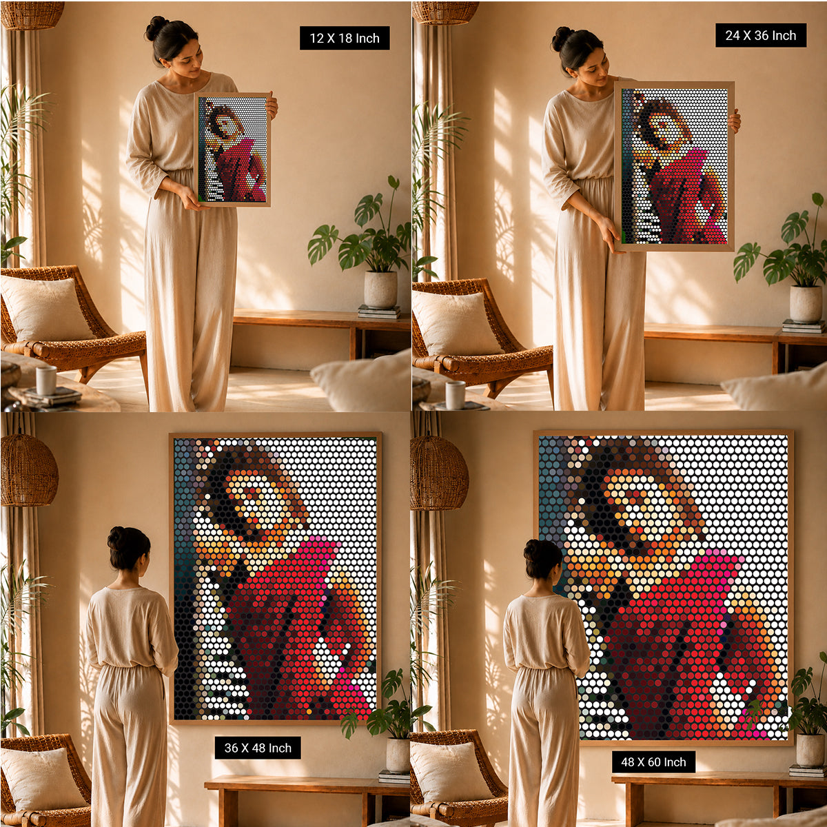 Healing visual decor for mindful living
