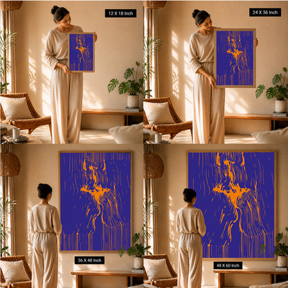 relaxing canvas wall art for cozy home decor