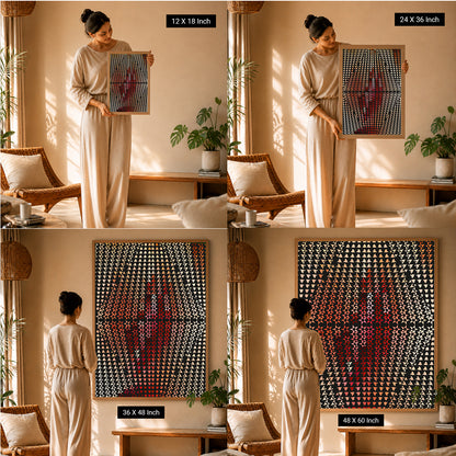 premium wellness wall paintings for healing spaces