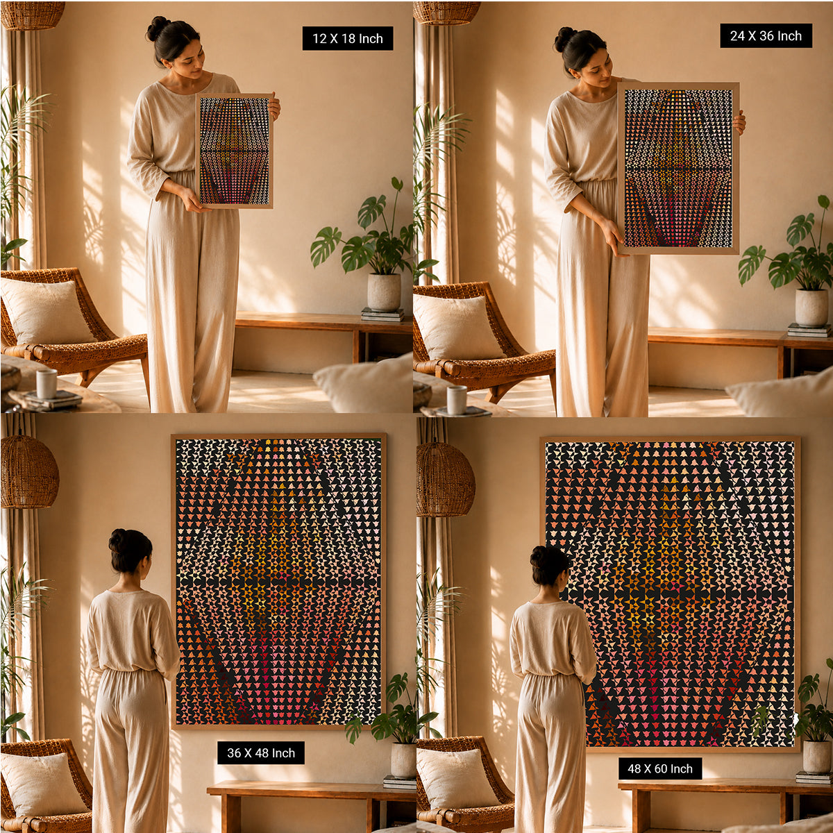 soothing therapy room wall art for clinics