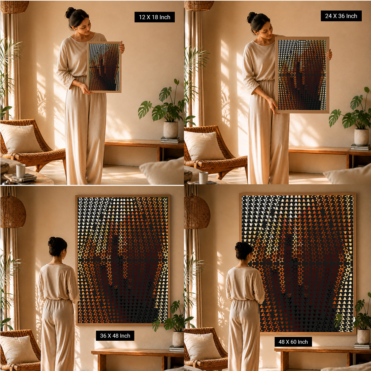 The Feminine Within – Luxury Art Print - Ilu Art Therapy
