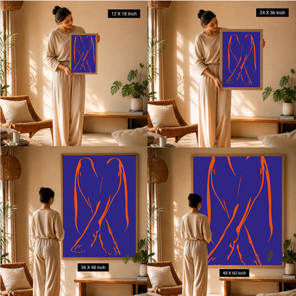 Symmetrical therapeutic art for emotional calm