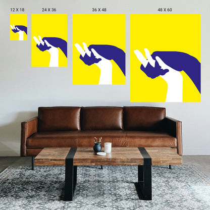 Therapeutic illusion wall art for home and office