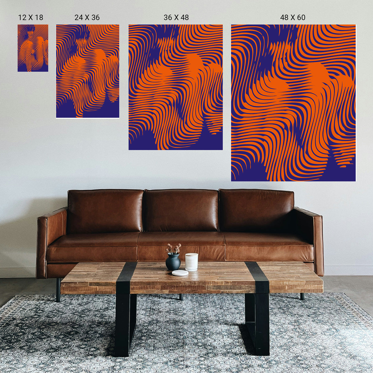 Fine‑detail dot work art print with balanced symmetry for anxiety‑safe therapy environments