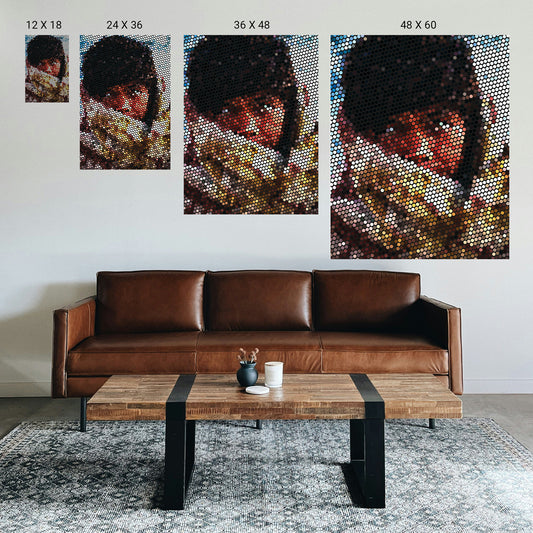 Illusion decor for mindfulness and relaxation