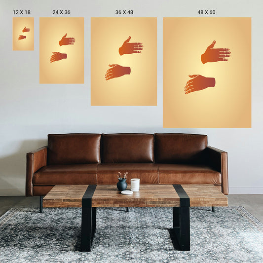 Illusion art for calming and soothing effect