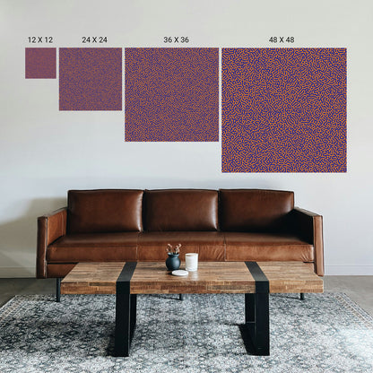 Hypnotic illusion art for meditation and mindfulness practice