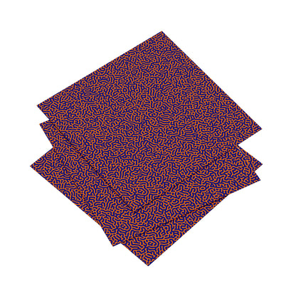 Two different size prints of the same symmetry artwork side by side.