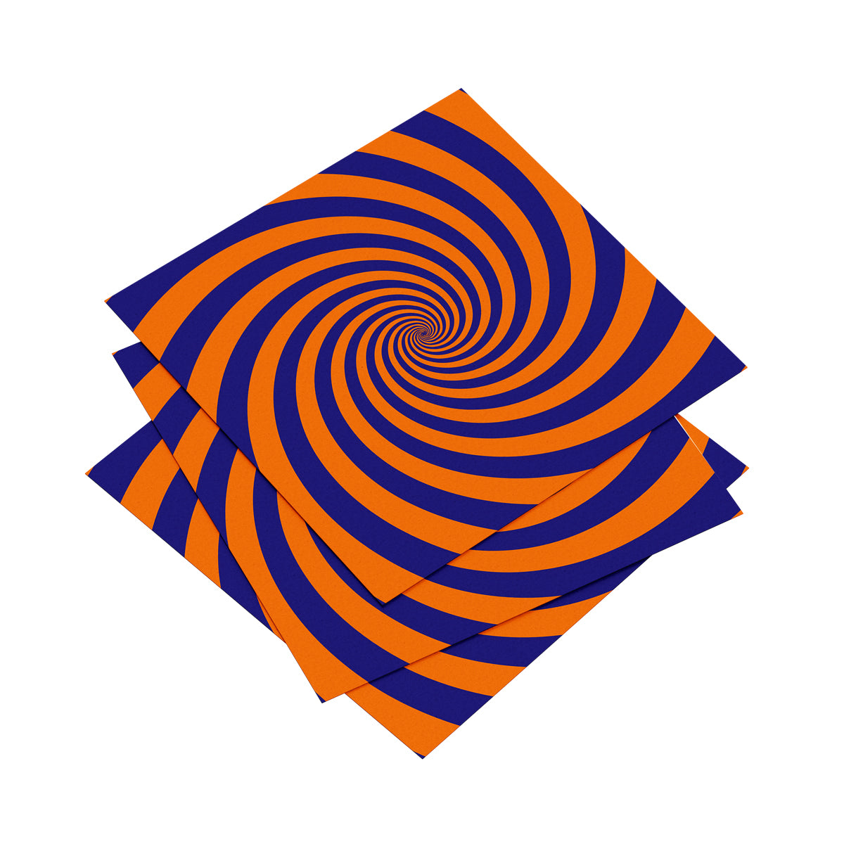 therapy friendly psychedelic print for group session room