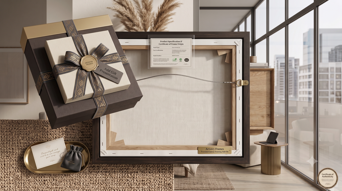 Premium Framing & Gift Packaging Add-On