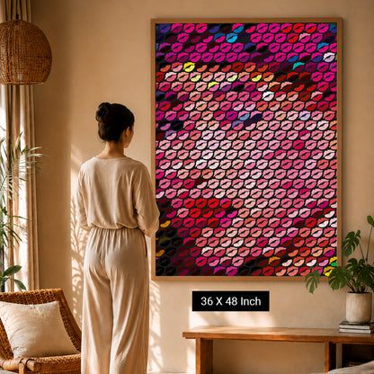 Modern therapeutic wall decor for commercial interior design