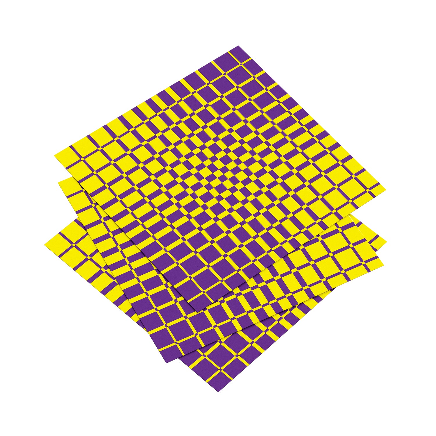 Abstract geometric ribbon print representing smooth visual flow