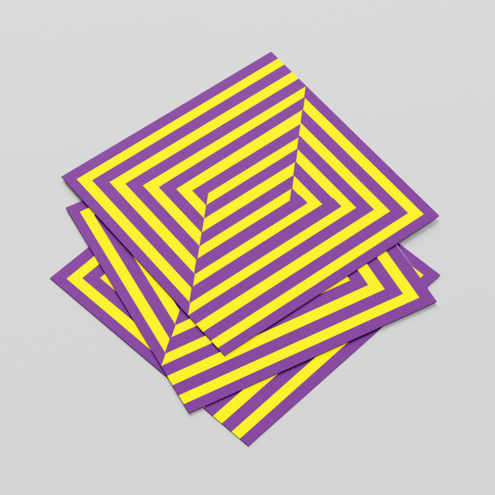 Abstract visual balance artwork for mindfulness training center