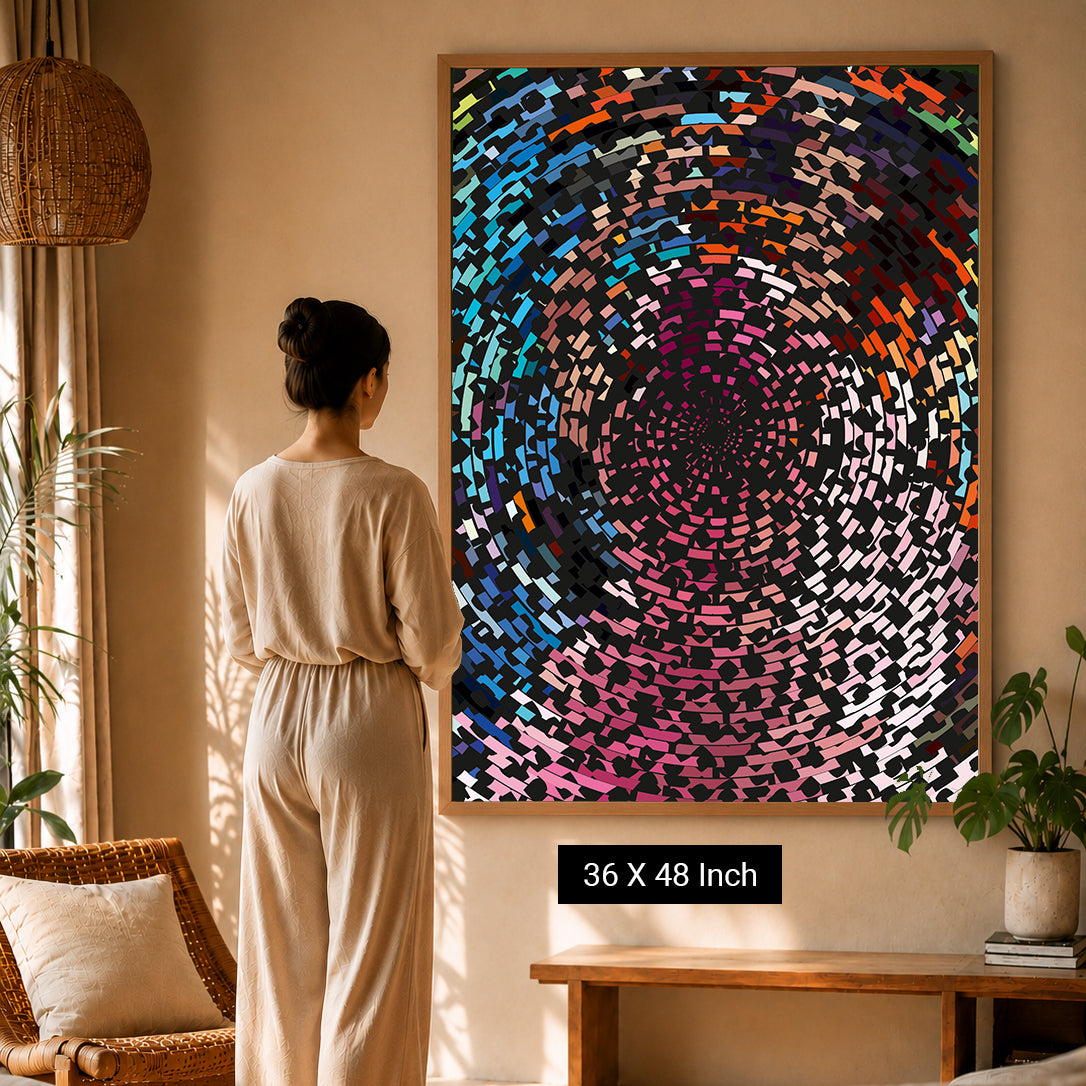 Buy soft pastel wave canvas art online for home sanctuary
