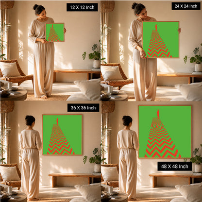 calming canvas wall decor for emotional healing and mindfulness