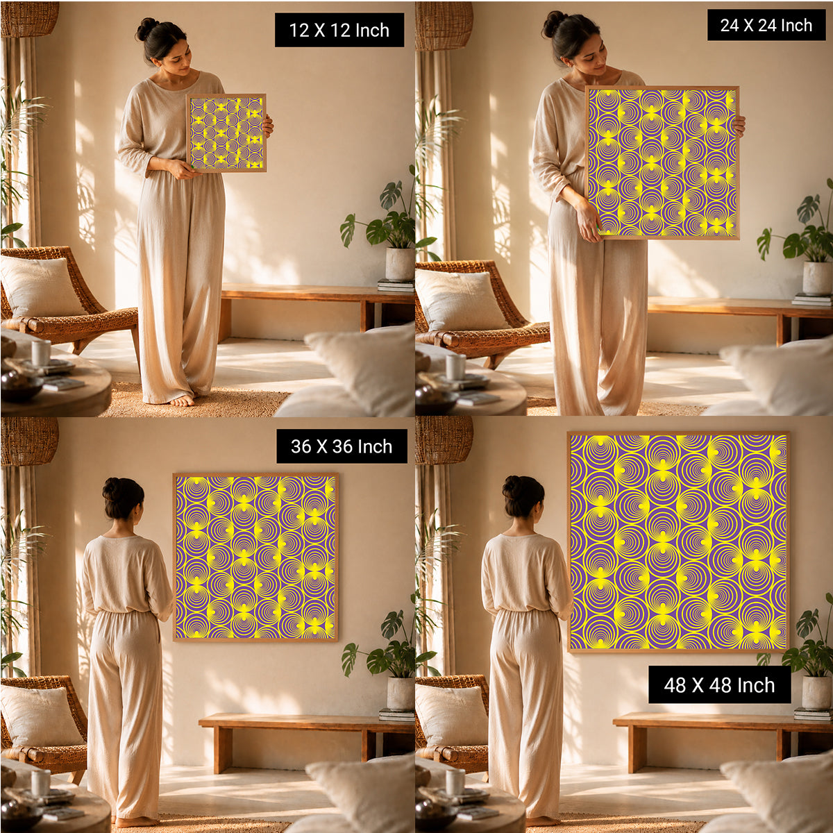 calming emotional wellness art for luxury home interiors
