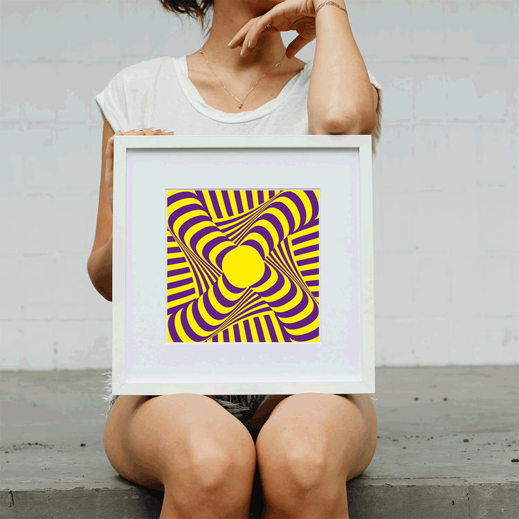 Premium Optical Illusion Wall Decor - Ilu Art Therapy