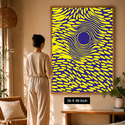 Calming spectrum color therapy wall decor for modern interiors