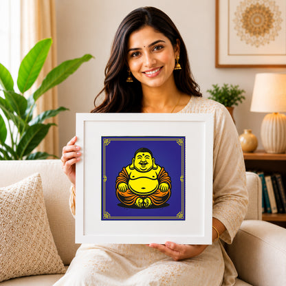 calming wellness wall paintings for cozy meditation room decoration