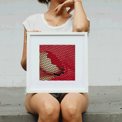 Color psychology canvas print designed to enhance mood