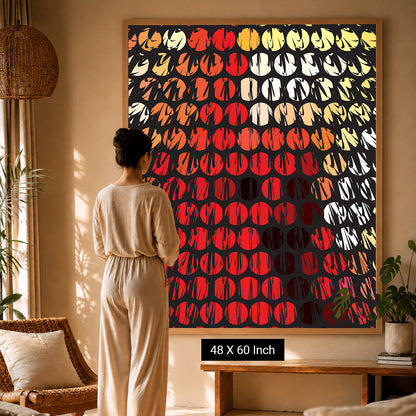 Corporate meditation room art print fostering workplace peace