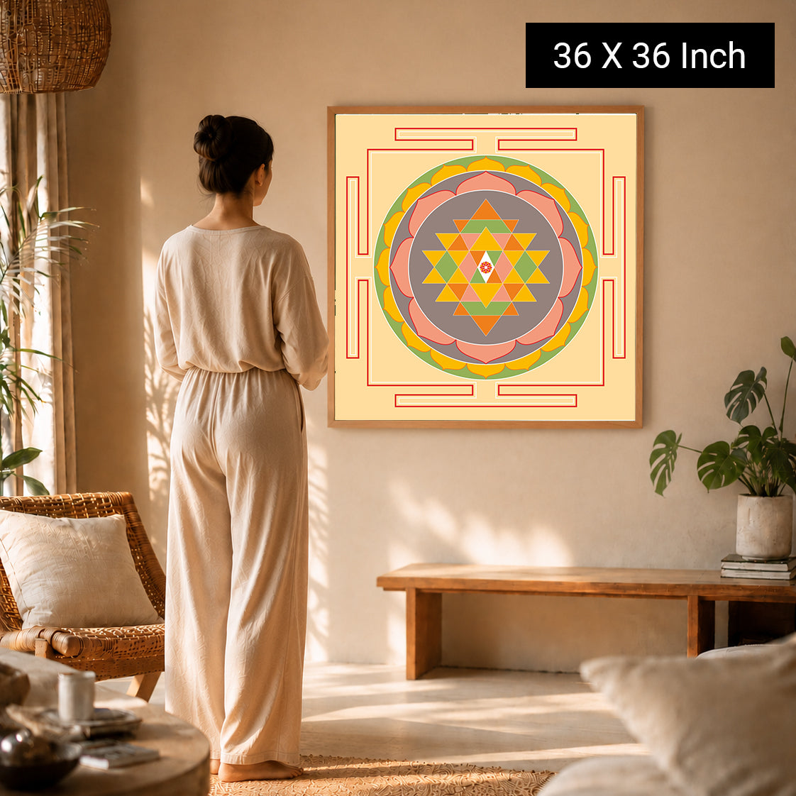 Corporate wellness executive wall art print for high-stress offices