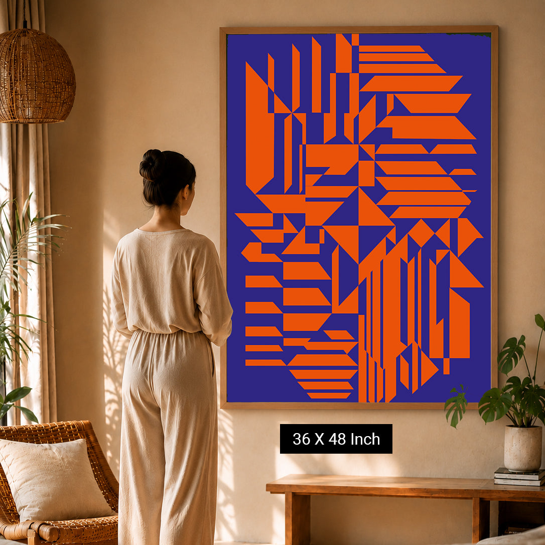 Corporate wellness room canvas print for workplace meditation