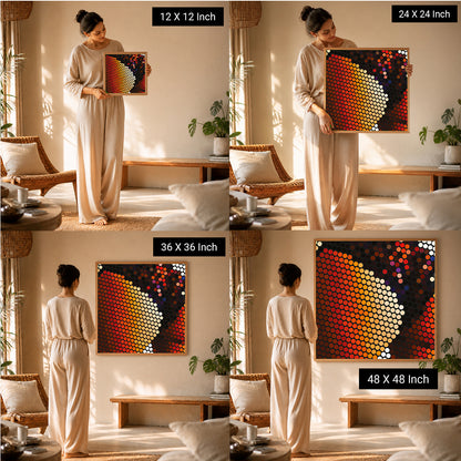 elegant therapeutic paintings for luxury homes and yoga spaces