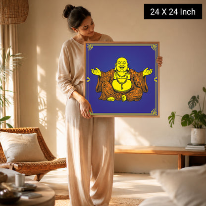 Extra large sacred geometry framed print for meditation halls