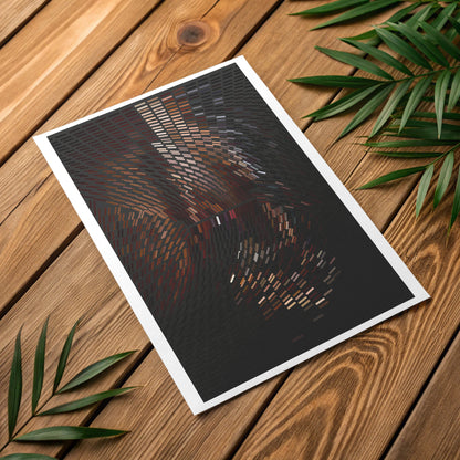 Fine art canvas print with rich depth and soft texture