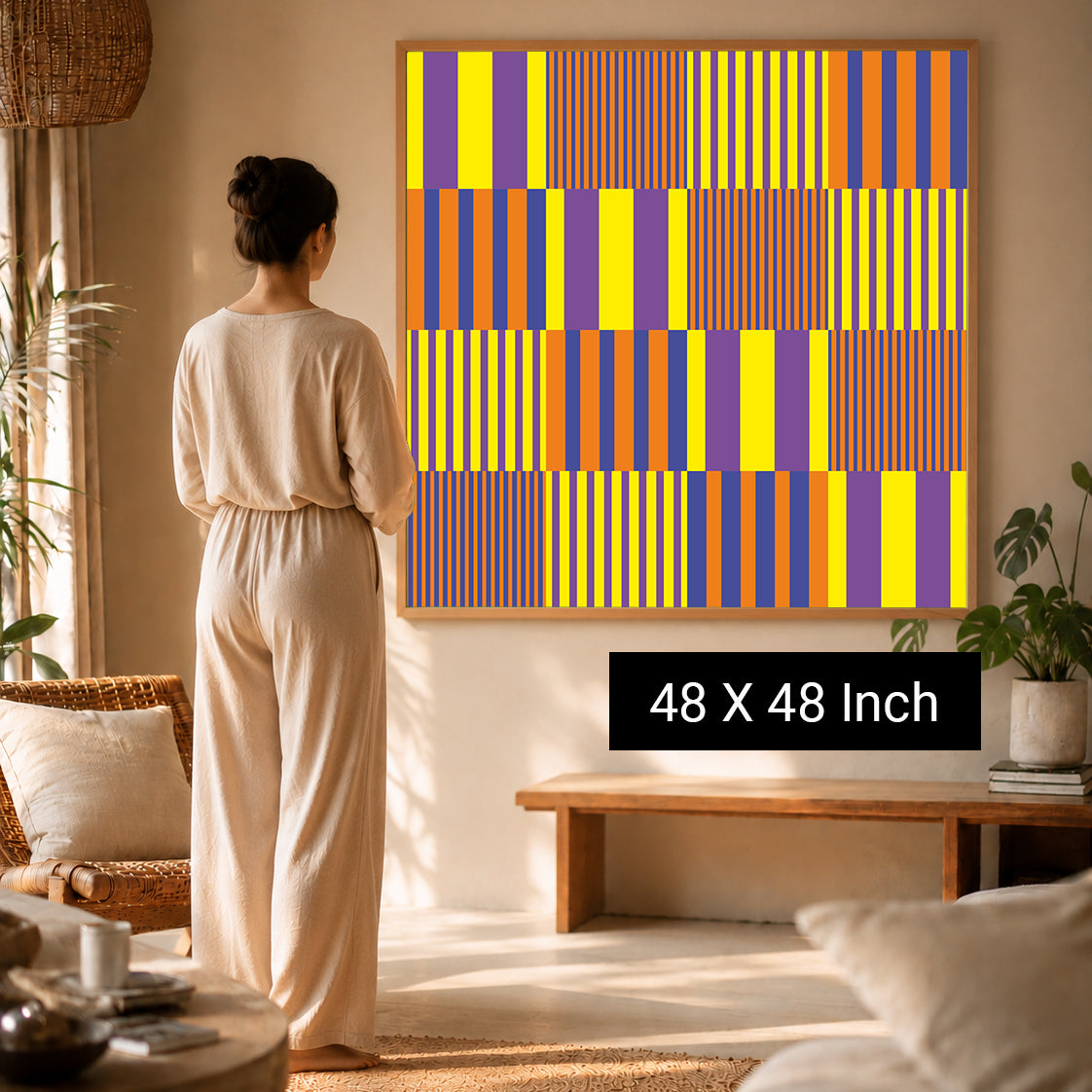 Gentle dusk gradient poster for evening visual relaxation
