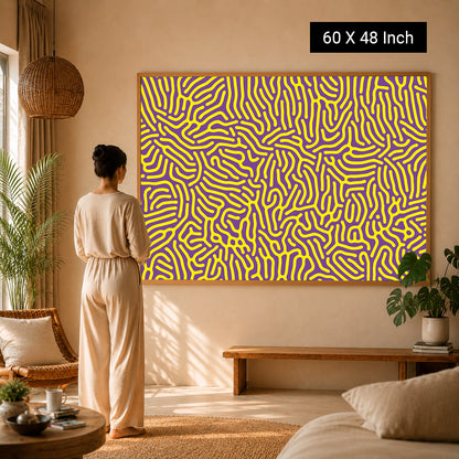 Gentle morning glow art print for daily mindfulness routines