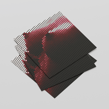 Gentle nature abstraction poster for modern minimalist home