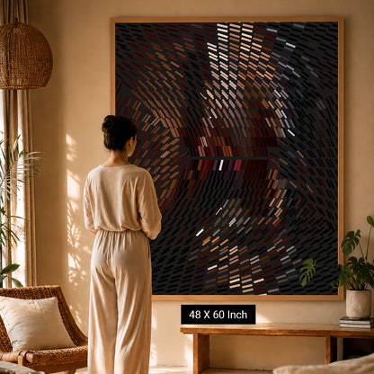 High-durability canvas wall artwork for high-traffic healthcare