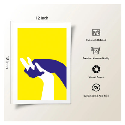 High-resolution art therapy print on premium cotton canvas
