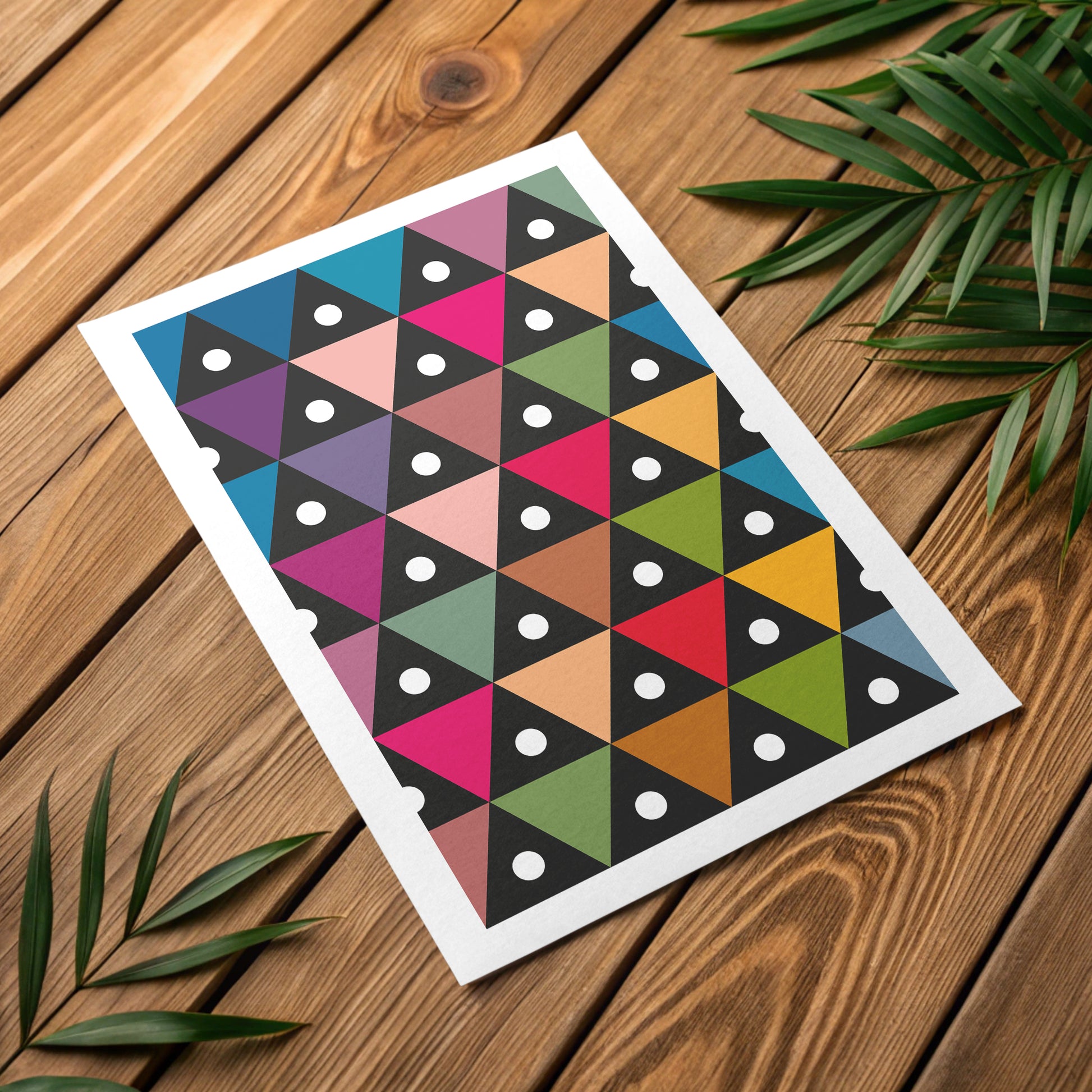 High-traffic clinic wall art with non-glare durable finish