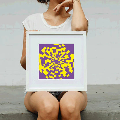 Ilu Art Therapy color psychology poster engineered for calm
