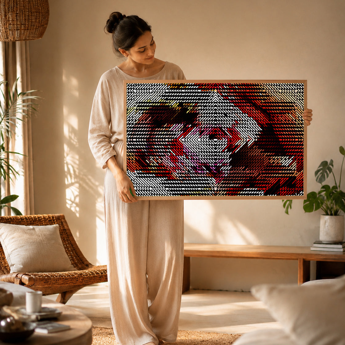 luxury canvas wall art for peaceful home interiors and emotional healing