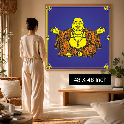 Luxury floating frame landscape canvas print for master bedrooms