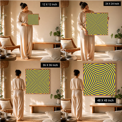 luxury wellness wall painting for modern calming interiors
