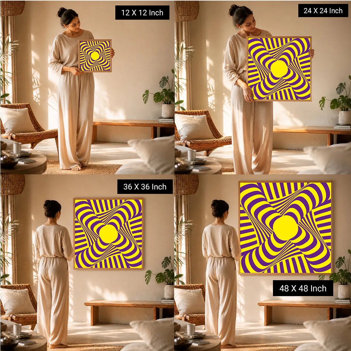 meditation inspired calming artwork for stress free interiors