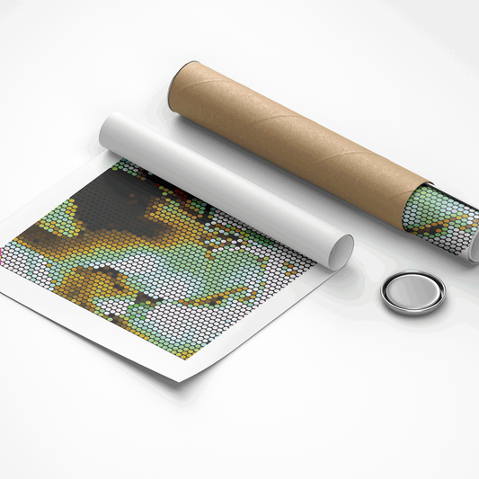 Mindful work environment canvas print for stress management