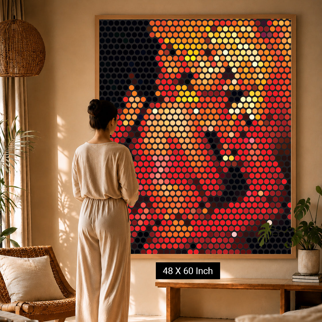 Minimalist horizon print collection for spatial clarity